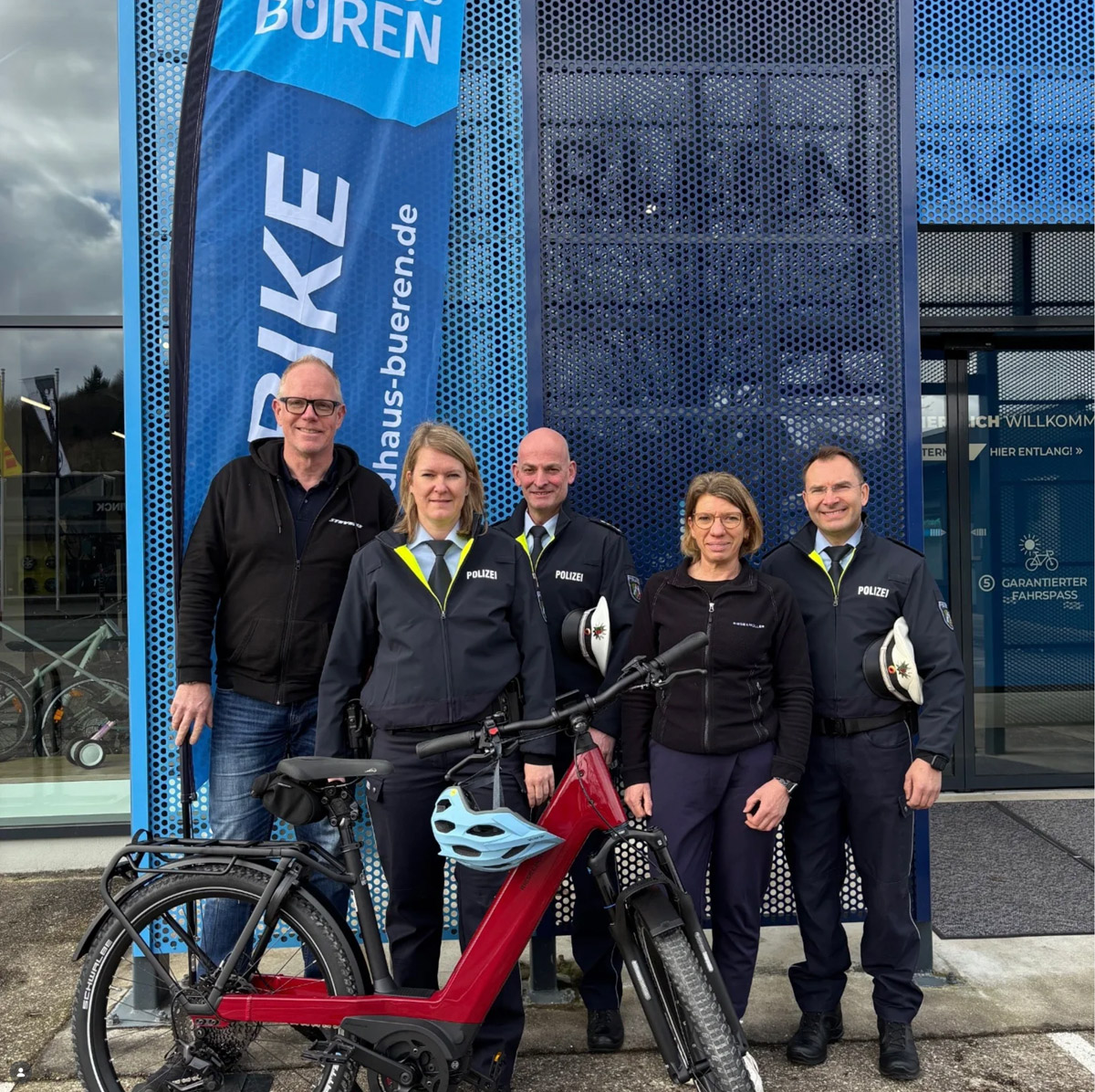 Pedelec-Training am Radhaus Büren