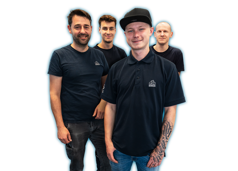 Das Werkstattteam im Radhaus Büren